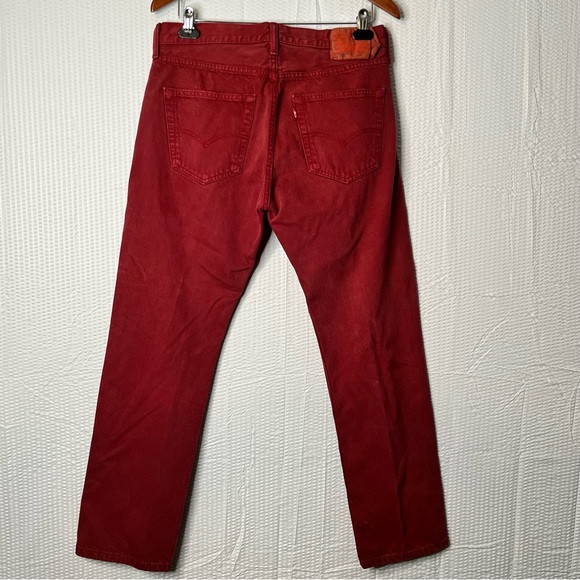 Levi's Other - Levi’s 501 Red ButtonFly Jeans Size 32x30